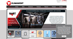 Desktop Screenshot of klimawent.com.pl